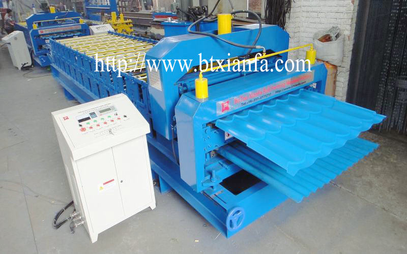 Steel Sheet Metal Profile Roll Forming Machine