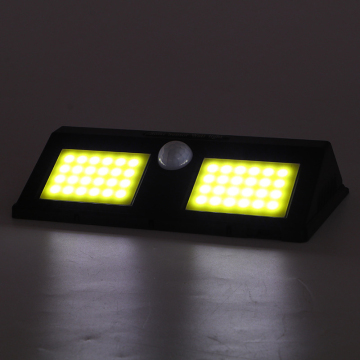 Outdoor Solar PIR Motion Sensor COB LED Garden Light