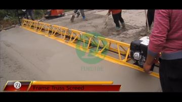 Gasoline Concrete Road Leveling Concrete Screed