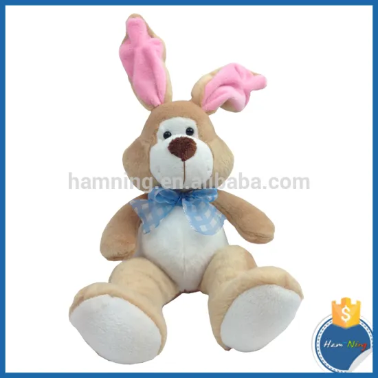 22cm Easter gift cartoon character plush rabbit bunny toys stuffed animals with sound