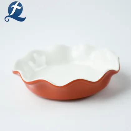 Modern Customized Ceramic Fruit Salad Plate