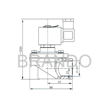 24v DC نبض صمام لهواة جمع الغبار