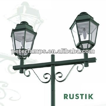 light pole RUSTIC