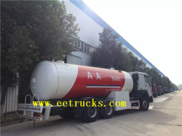 12 MT Dongfeng propaan tankwagens