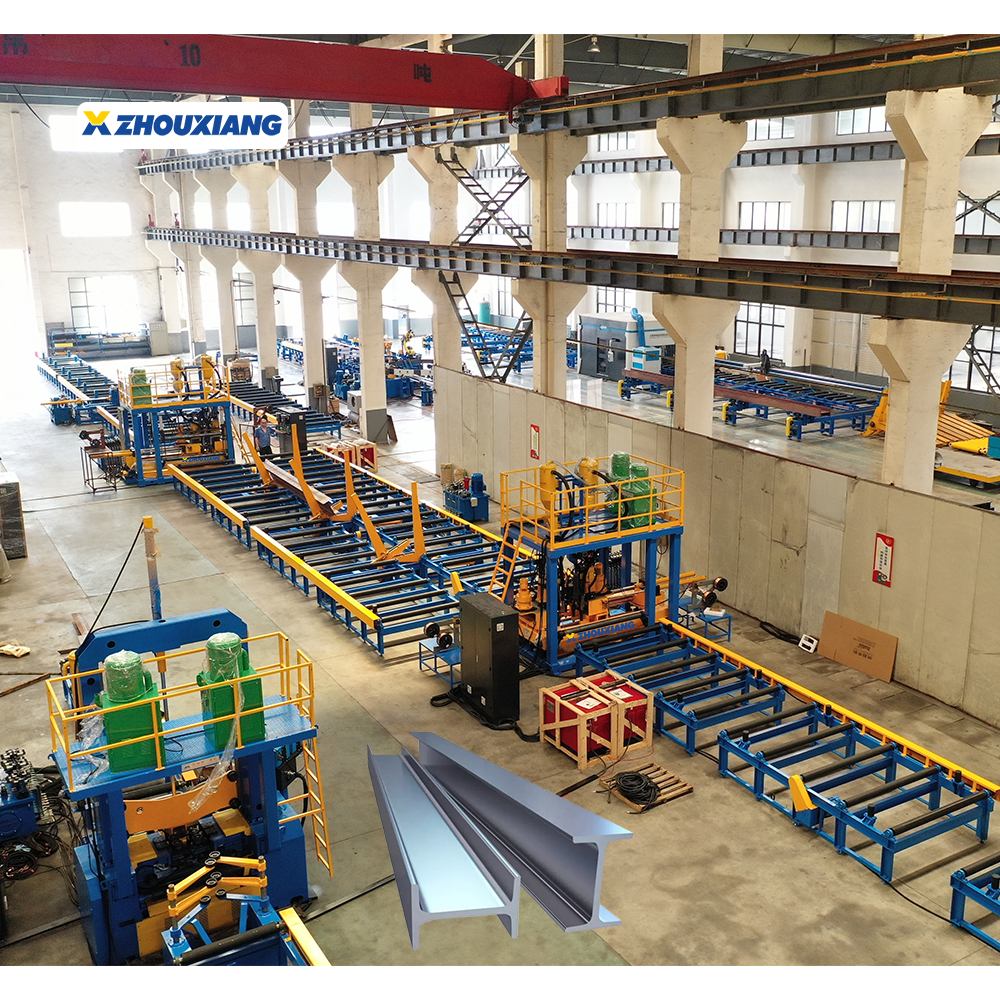 Steel Structures H Beam Welding Production Line