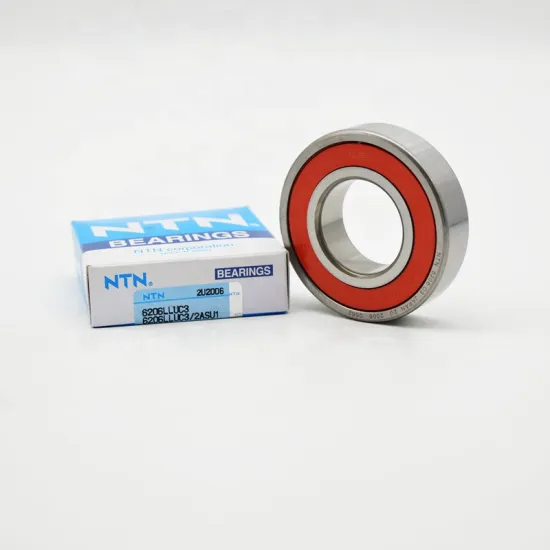 NTN 6206LLU High Quality Long Life Deep Groove Ball Bearing