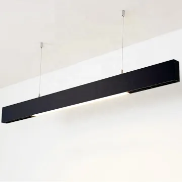 Guangdong Custom 110V/220V 4FT 25W LED Linear Pendant Ceiling Light 1200MM for Office Shop Home