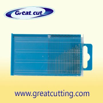 20 pcs HSS mini drills in plastic box