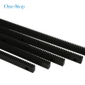 Plastic self lubricating transmission rack pinion