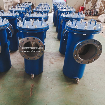 Basket strainer with stainless steel