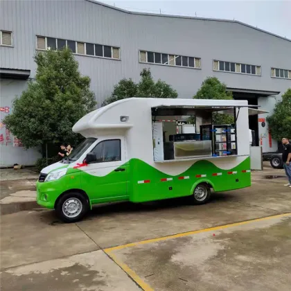Delicious Churro Ice Cream Truck for Street Vendors