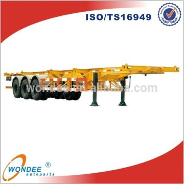 Factory Price 3 Axle Skeletal Trailer 40 Feet Chassis Trailer