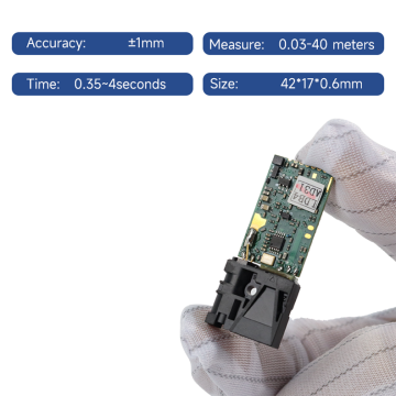 Arduino Laser Distance Sensor With Communication Interface