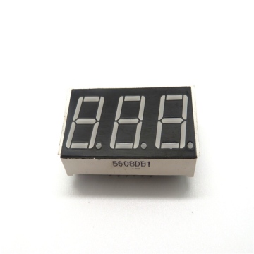 Indoor Display: Three Digital 7 Segment LED Digital Tubes