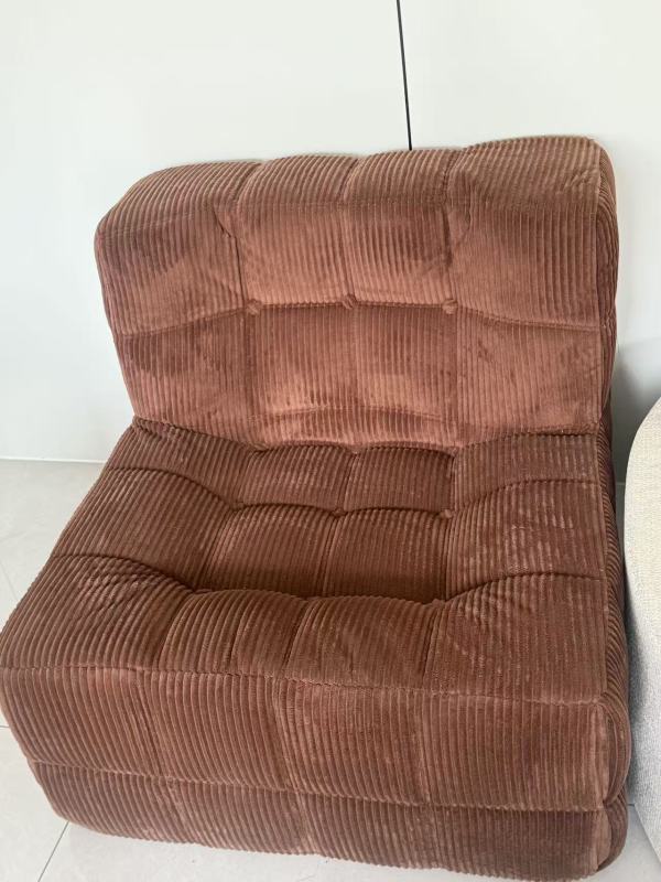 Compact Compressed Sofa for Small Spaces