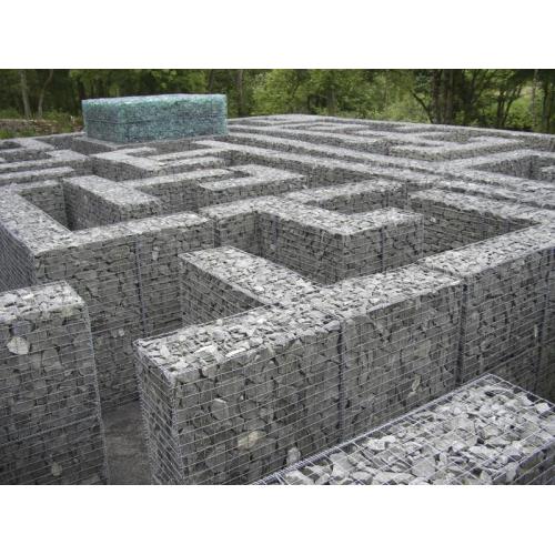 Rust proof galfan coated welded gabion box