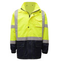 Waterproof rain jacket for outdoor worker