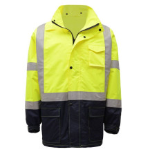 Waterproof rain jacket for outdoor worker
