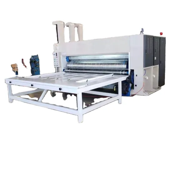 Factory Direct Semi-Automatic Carton Box Printing and Slotting Machine with 2 Colors