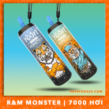 OEM Customized R&M Monster 7k Puff Diposable Vape