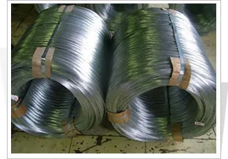 Redrawing galvanized wire