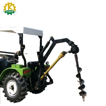 Traktor Farm Digger lubang dipasang: Mesin penggerudian penanaman pokok