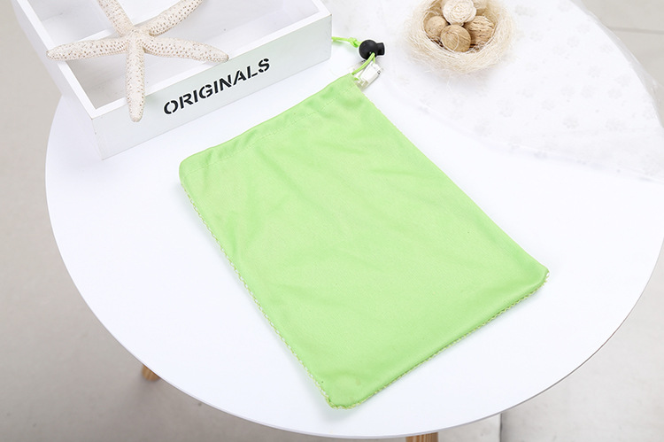 Cosmetic Drawstring Mesh Bag