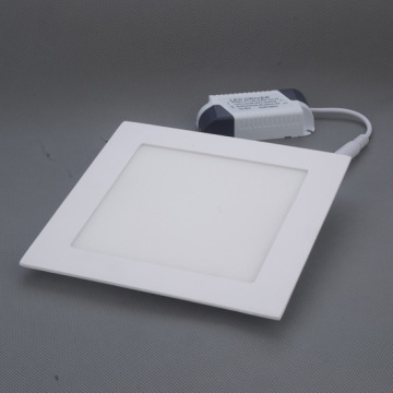 6W LED Square Commercial Panel Light Recessed Ceiling Aluminum Panel with Driver