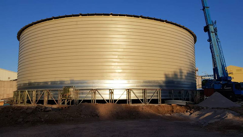 Stahlwassertank für Flaschenwasserherstellung