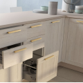 Minimalist Düz Prinç Dolap Çekme Kolları