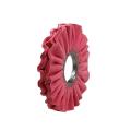 Pink oblique cutting cloth wheel wind wheel