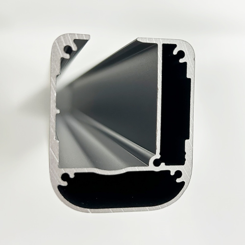 Peças personalizadas de perfil de esteira em liga de alumínio