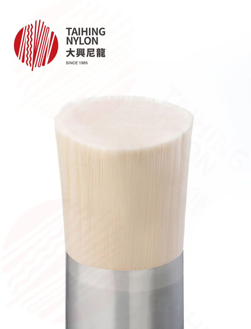 White color nylon6 filament for making nail brush