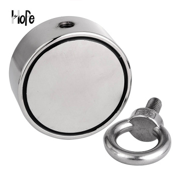 Cube neodymium magnets Pot Shape