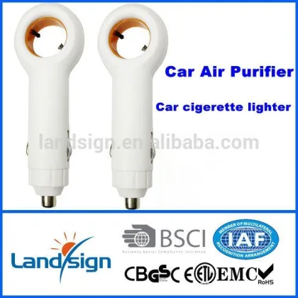 Cixi Landsign Air Purifier Series Portable Car Air Purifier EP501 Mini Car Ionizer Air Purifier