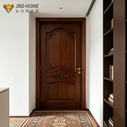 Custom Durable Interior Solid Wood Doors for Bedroom