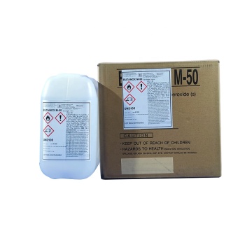 Epoxy Curing Agent M-50 MEKP with good price catalyst vinyl ester resin hardener Manufactory
