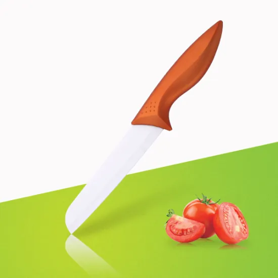 White  Ceramic Knife 6 Inches Santoku Knife