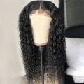 I-30in Raw Indian ejulile wave wave wig 40 inch curly wave i-wave egcwele izintambo zezinwele zabantu wig 180 density 13x density 13x6 deep wave lace FREAR