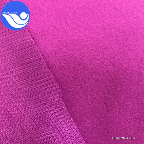 100% polyester glanzende sportkleding super poly stof