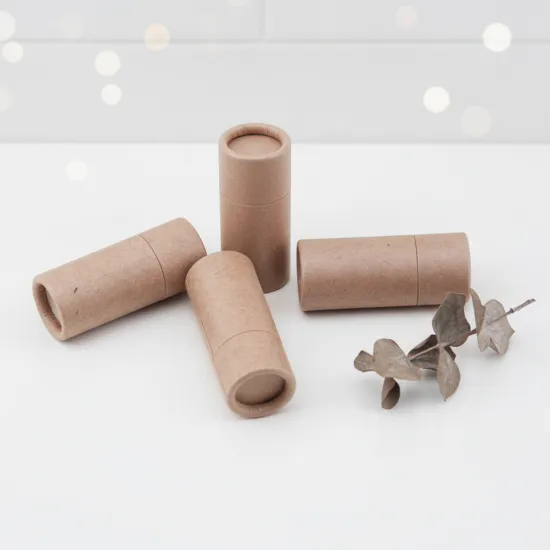 Custom Push Up Kraft Paper Deodorant Packaging Box
