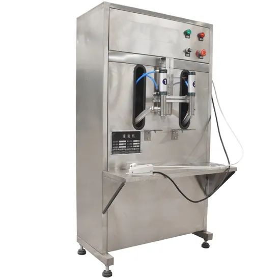 Semi-Auto 2 Nozzle Digital Control Paste Filling Machine