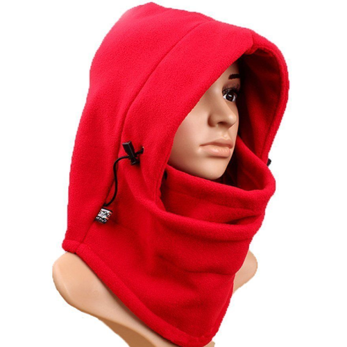 thermal winter micro polar fleece white balaclava