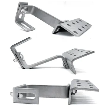 Universal Adjustable Solar Tile Roof Mounting System with Ceramic Slate Hooks for Photovoltaic Panels