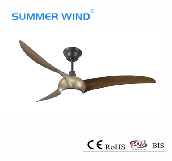 Brown 3 Blades ceiling fan