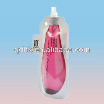 high long spout liquid bag for juice