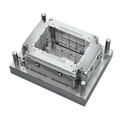 Plastic crate box fruit box injection mold customization