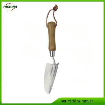 Stainless Garden Hand Trowel with Ash Wood Handle