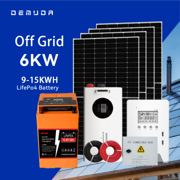 All-In-One Solar Mounting Off-Grid Energy System with 1000W PV Panel and Lithium Battery
