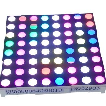2388 Visualizzazione a matrice LED RGB da 2,3 pollici 5mm 8*8